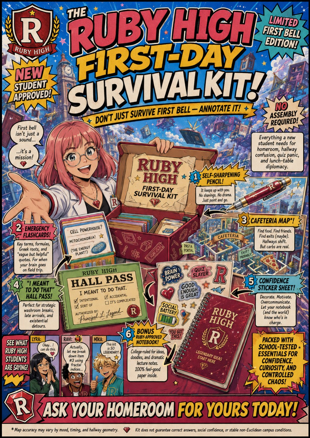 Ruby High comic page